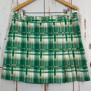 IZOD Golf Plaid Skort NWT